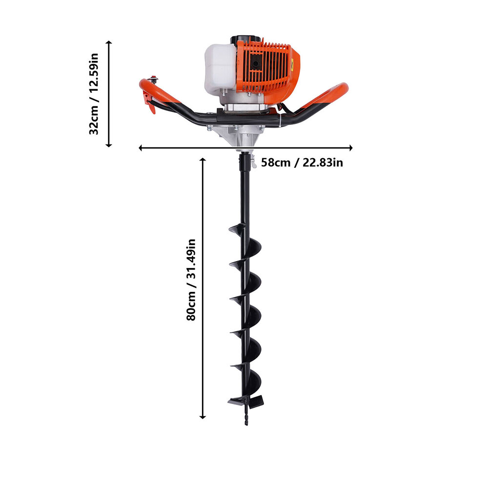 چاله کن تک نفره52cc مدل SKN 1E44F-5 